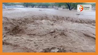 A 70-year-old man and a 6-year-old child swept away by flash floods after heavy downpour in Marsabit