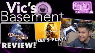 DEMON'S SOULS (PS5)! MK11 ULTIMATE (PS5)! GAME AWARDS! - Vic's Basement  - Electric Playground