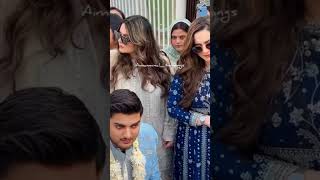 Aiman khan Minal khan so beautiful brother weeding New pictures #shortvideo #aimankhanminalkhan