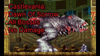 Castlevania Dominus Collection: Dawn of Sorrow, All Bosses, No Damage