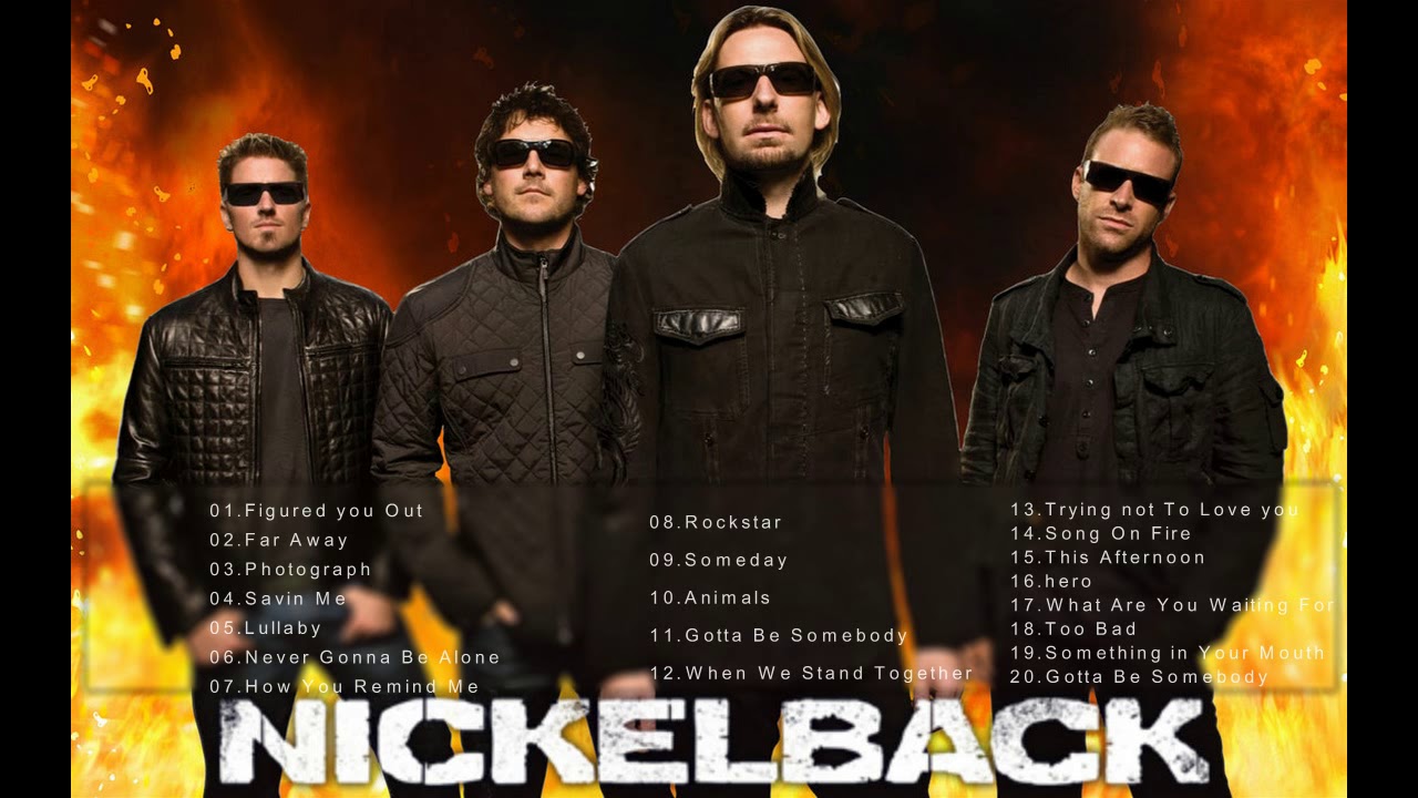 Nickelback Best Songs-Nickelback Greatest Hits-Nickelback Playlist ...