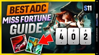 BEST LOW ELO ADC - Miss Fortune CHALLENGER Guide - How To Play Miss Fortune In Season 11