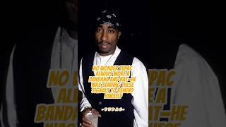 Why Tupac always wore a bandana and hat?#tupac #celebrity #2pac