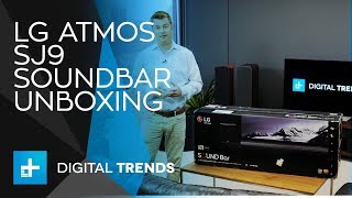 LG Atmos SJ9 Soundbar - Unboxing