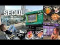 Seoul 2024 itinerary day 1 - Mangwon market, mailroom café hopping, Andaz Gangnam room tour & bar