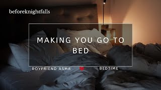 ASMR: making you go to bed