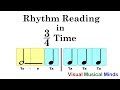 Rhythm Reading in 3/4 Time