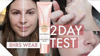 L'Oreal Skin Paradise Tinted Water Cream - 2 Day Wear Test + Review - Does it Last 8hrs?