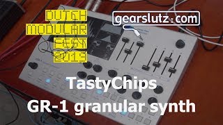 Tasty Chips GR-1 hardware granular synthesizer @ DMF 2019