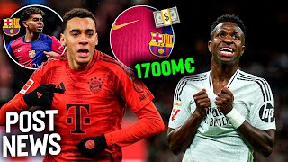 1.700M€ para el BARÇA | MOMENTO MÁS TRISTE del REAL MADRID | GUIÑO de MUSIALA a LAMINE YAMAL