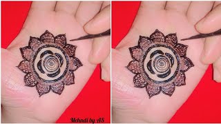 New Tikki Mehndi design 2025 || মেহেদী ডিজাইন || Mehndi by AS