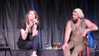 Amanda Tapping and Jason Momoa Panel Evolution Expo 2014 Part 1