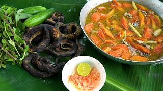 Ký Ức về Con Rắn Bông Súng Nướng Mọi giữa Cánh Đồng Mùa Nước Nổi | Nét Quê #285