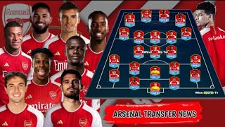 Arsenal Potential Squad Depth 2024 With 🔴 Transfer Window January 2024 - Arsenal Transfer news