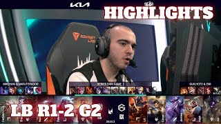 GX vs TH - Game 2 Highlights | Round 1 LEC Winter 2025 Playoffs | GIANTX vs Heretics G2