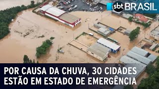 Chuvas no Paraná: quase 13 mil pessoas estão fora de suas casas | SBT Brasil (31/10/23)