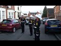 royal marines buglers play for fred carrington