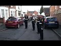 royal marines buglers play for fred carrington