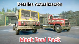 SnowRunner | Revisión XL | Mack Dual Pack | Actualización | Detalles y Más... #ps5 #español