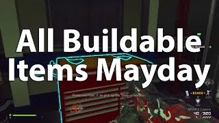 All Buildable/Schematics Locations: Mayday (Call of Duty ghosts Extinction)