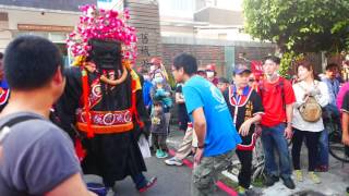 106.1.1左營鳳邑舊城城隍廟代天巡狩出巡遶境【鳳邑舊城城隍廟范將軍路邊消災】