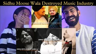 Reaction On : Sidhu Moose Wala Destroyed Music Industry | Sidhu Moose Wala Reaction | Beat Blaster