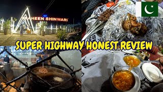 Shaheen Shenwari Restaurant at Super Highway Karachi | Menu Price Service #pakistan