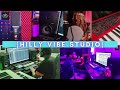 HILLY VIBE STUDIO TOUR || STUDIO EQUIPMENTS, INSTRUMENTS & PERCUSSIONS || VAULT, M-AUDIO, SAMSON