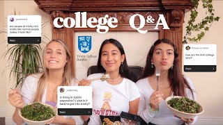 college Q&A!! | trinity college dublin, freshers, boys, normal people etc.