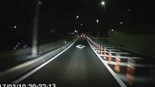 上武道路を走ってみた。