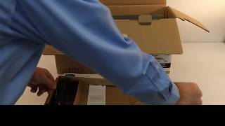 Zebra ZC300 Card Printer - How To: Unpacking