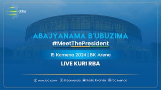 🔴লাইভ: আবজানামা বি'উবুজিমা #MeetThePresident | 15 কামেনা 2024