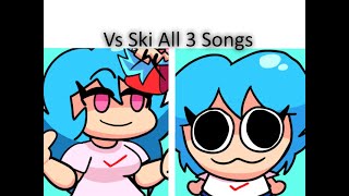 Vs Ski All 3 Songs (FanGirl Mod?) (Pow Sky)   |friday night funkin