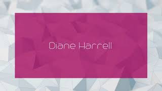 Diane Harrell - appearance