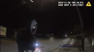 Eugene Police body cam video of Rodrigues shooting