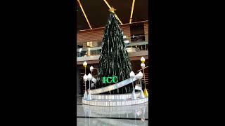 Hong Kong ICC X'mas Decoration \u0026 Lighting Part 1香港環球貿易廣場聖誕裝飾1