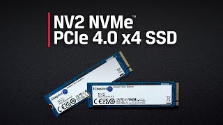 4TB PCIe 4.0 NVMe SSD for Laptops – Kingston NV2 PCIe 4.0 NVMe™ M.2 (2280) SSD