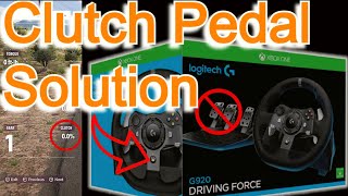 Logitech G920 Clutch Pedal Input Solution (Forza Horizon 5)