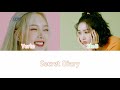 GFRIEND (Yerin ft. SinB) - Secret Diary Lyrics (Hangul + Romanized)