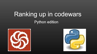 Code Wars: Rank Up Challenge Python Edition Part 2