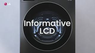 LG WM6700H & DLEX6700 Washer & Dryer with Informative LCD Digital Dial