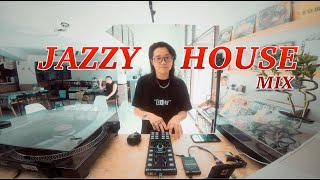 JAZZY HOUSE MIX  丨Play Music in a Coffee and Vinyl Store丨20231010丨LANG DJ SET