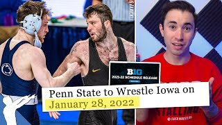 Big Ten Releases Schedule, New Changes for OK State, RUDIS+, and more Wrestling Headlines
