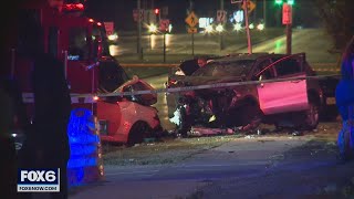 Milwaukee police pursuit, crash leaves teen dead | FOX6 News Milwaukee
