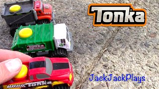 Tonka Climb-Overs Toy UNBOXING | Pretend Play + Review | JackJackPlays