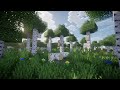 c418 haggstrom 1h no ads 🍃minecraft cozy birch forest🌳 relax