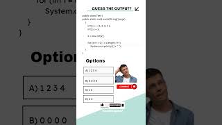 Day 51 java mcq question | java interview questions | java basic programming #javacoding #java #code