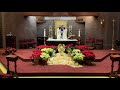 Mass at St. Thomas More - 1/1/21 - Solemnity of Mary, Mother of God