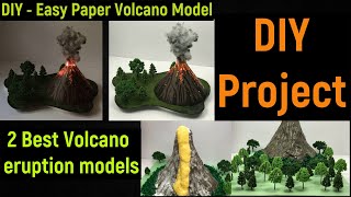 Best volcano models - volcano working model - science project model - diy volcano - diyas funplay