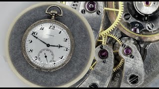 Restoring an Elegant Century Old Longines Pocket Watch - Relaxing Watch Service Video